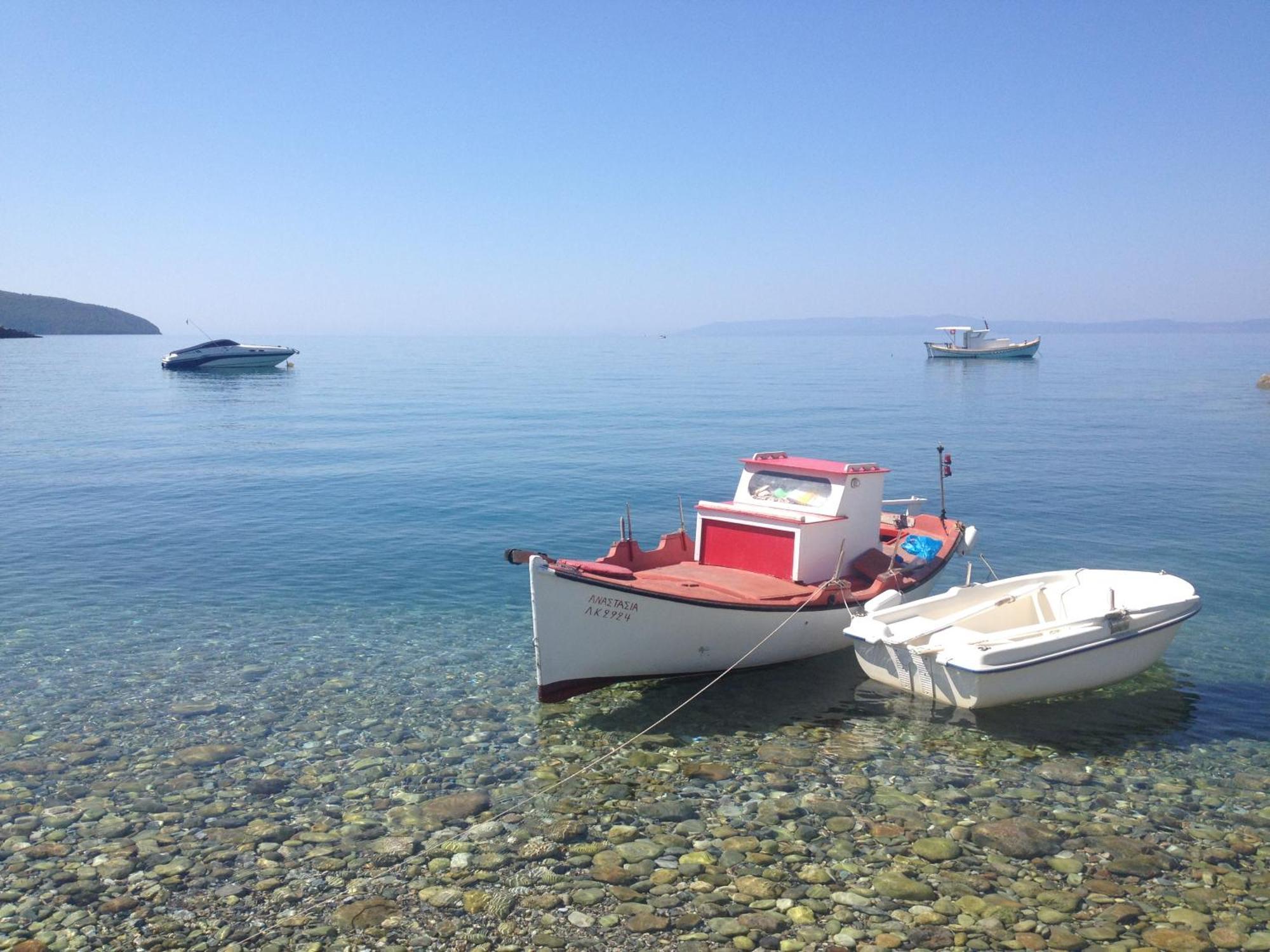 Apartmán Agali 2 Superior Mezonet Front Of The Sea Akrogiali Exteriér fotografie